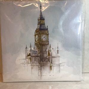 Canvas picture of church